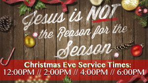 Christmas Eve Service Times